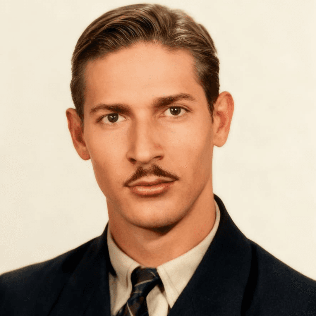 Retrato de Ítalo Luis Pablo De Angelis, 1917–1992.